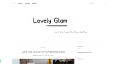 Desktop Screenshot of lovelyglam.com